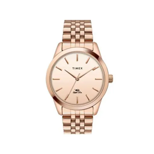 Image of TIMEX Women’s Analog Watch – Round Dial, Water Resistant