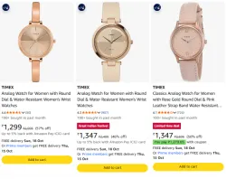 TIMEX Women at minimum 46% Discount