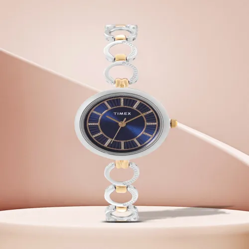 Image of Timex Women Blue Analogue Watch - TWEL11417