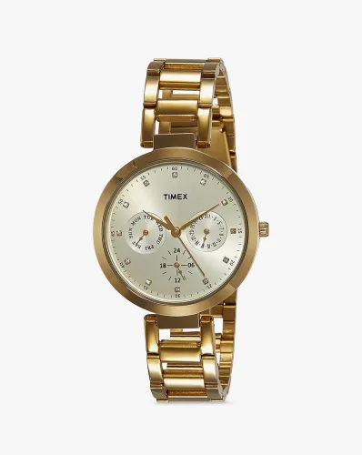Image of TIMEX Women TW000X208 Water-Resistant Analogue Watch | OS