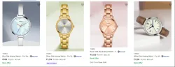 Timex Womens Wrist Watches at minimum 60% Discount
