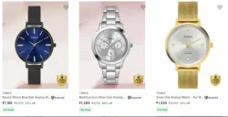 Timex Womens Wrist Watches upto 70% Discount