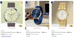 TIMEX Wrist Watches at minimum 72% Discount