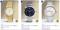 TIMEX Wrist Watches up to 65% Discount