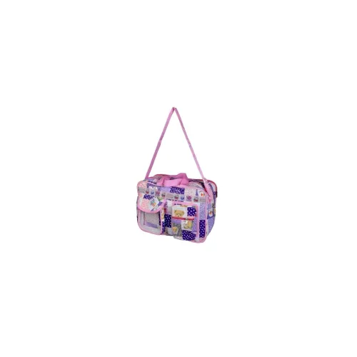 Image of TinyHugs Purple Baby Diaper Bag | Spacious Waterproof Backpack with Multiple Pockets | Travel Bag