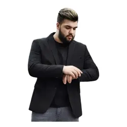 Tiptop Trends Mens Black Blazer