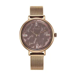 Titan Analog Watch for Women -95175QM01
