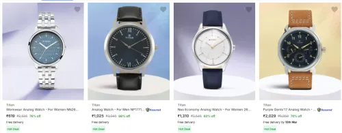 Image of Titan Analog Watch Starting @619