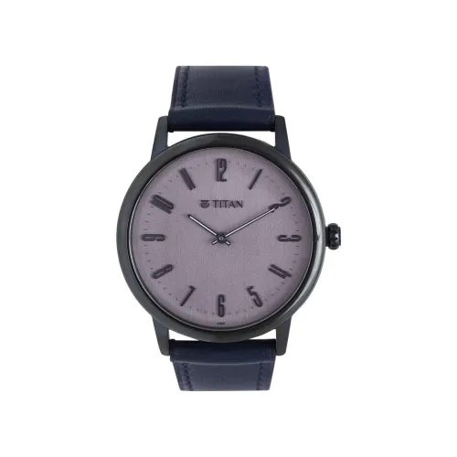Image of Titan Athleisure Analog Blue Dial Men’s Watch (90118QP01)