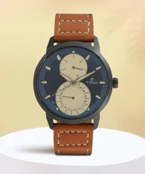 Titan Gents Purple Analog Watch - For Men 