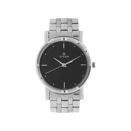 Image of Titan Karishma Analog Black Dial Men's Watch 