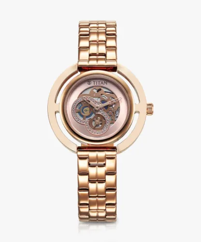 Image of Titan Ladies Purple Analog Watch 