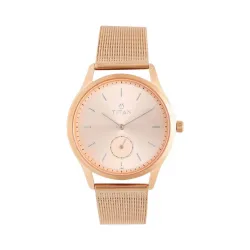 Titan Ladies Workwear Analog Rose Gold Dial Womens Watch