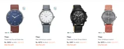 Titan Mens Watches at 50% Discount