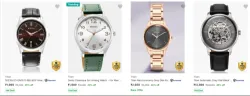 Titan Mens Wrist Watches at Minimum 40% Discount