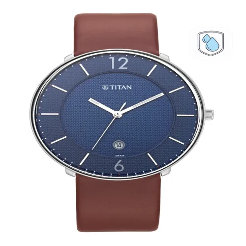 Image of Titan Minimals Quartz Analog For Men - Ns1849sl03