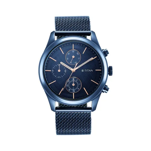 Image of Titan Neo Splash Sartorial Quartz Multifunction Strap Watch for Men 