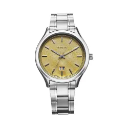 Titan Palette of Colours Quartz Yellow Dial Watch for Men