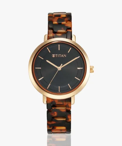Image of Titan Purple Acetate Phase 2 Analog Watch - For Women NS95188KD01,9518...more