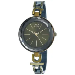 Titan Raga Facets Analog Gunmetal Dial Womens Watch