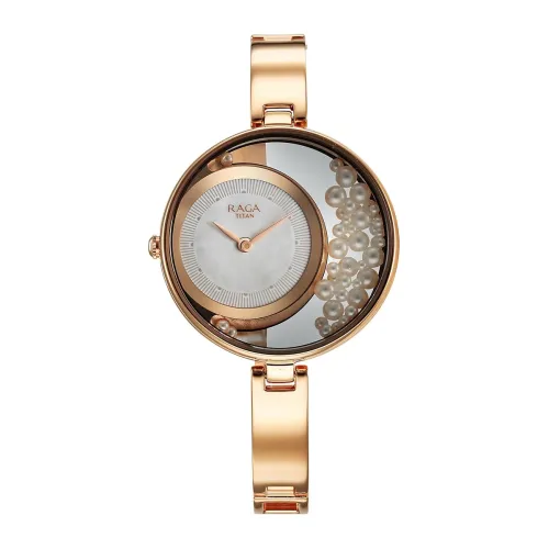 Image of Titan Raga Power Pearls Women’s Watch – NT95224WM01F