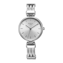 Titan Raga Showstopper Quartz Analog Silver Dial Metal Strap Watch