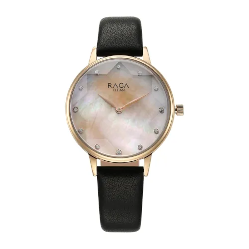Image of Titan Raga Showstopper Quartz Analog Strap Watch for Women
