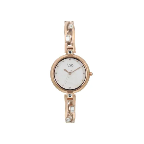 Image of Titan Raga I Am Analog White Dial Women's Watch