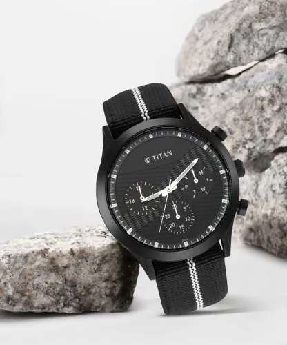 Image of Titan  Titan ANylon Strap Analog Watch