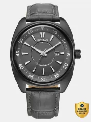 Titan Tonneau Titan Tonneau Quartz Anthracite Shaped Dial Mens Watch / Analog