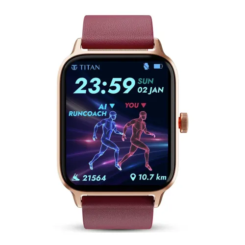 Image of Titan Traveller FitVerse Smartwatch AMOLED Display