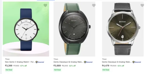 Image of Titan Watch Upto 57% Off
