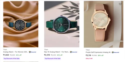 Image of Titan Women's Watches upto 62% Discount