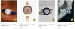 Titan Womens Wrist Watches at minimum 50% Discount