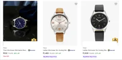 Titan Womens Wrist Watches at minimum 50% Discount