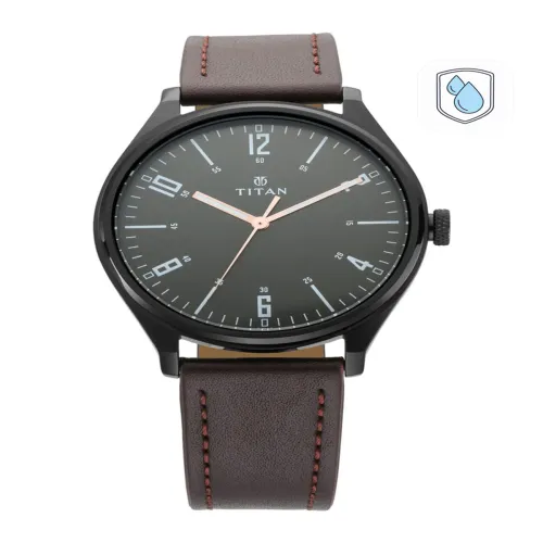 Image of Titan Workwear Analog With Black Dial Watch 