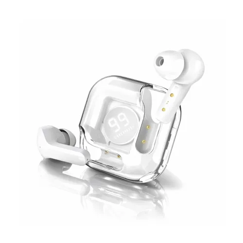 Image of TM12 Gaming TWS Earbuds – Ultra Low Latency 40ms, Bluetooth v5.3+ENC for Clear Calling, 40Hrs Playtime, Bass Boosted, Pr