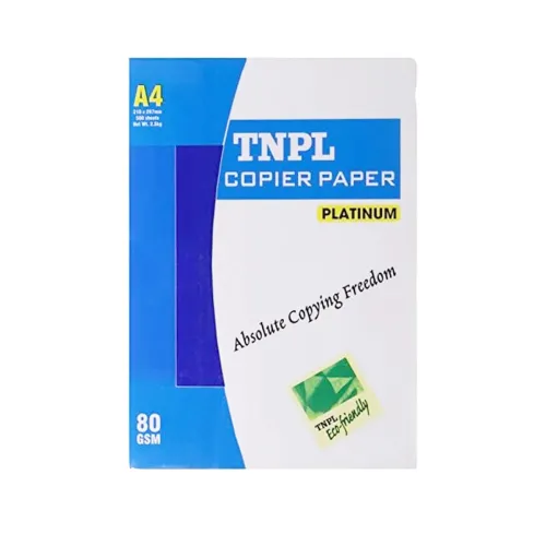 Image of TNPL A4 COPIER PAPER 80 GSM 500 SHEETS