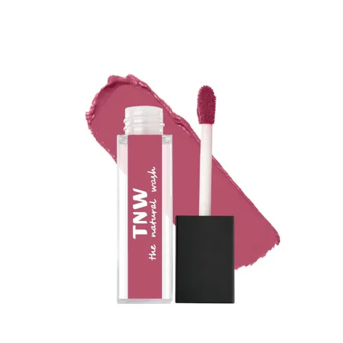 Image of TNW-The Natural Wash Spicy Coral Matte Velvet Longstay Liquid Lipstick