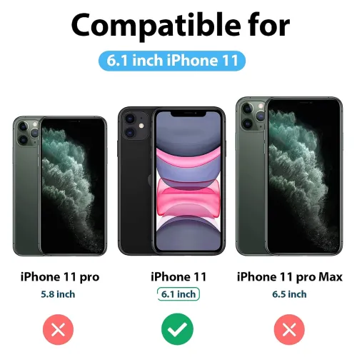 Image of Tobfit Polycarbonate Matte Case for iPhone 11