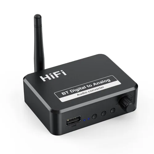 Image of Tobo Bluetooth 5.1 Digital Audio Receiver, DAC