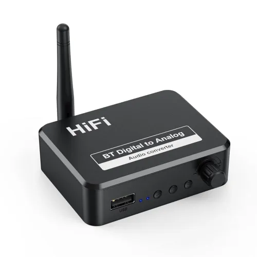 Image of Tobo Bluetooth 5.1 Audio Receiver & DAC – TD-843WA