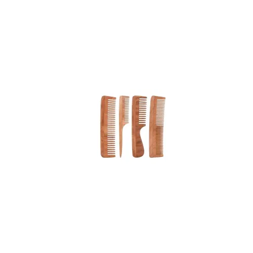 Image of TodayHealth Neem Wooden Comb Set 4