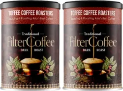Toffee Coffee Roasters [Buy1 Get 1] South Indian Traditional Filter Coffee | Specialty Blend Filter Coffee (2 x 200 g, P