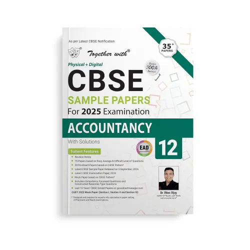 Image of Together with CBSE EAD Sample Paper Class 12 Accountancy (Physical + Digital) for Board Exam 2025