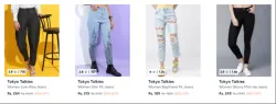 Tokyo Talkie Womens jeans at 90% discount 