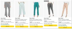 Tokyo Talkie Womens Pants upto 70% discount 