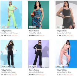 Tokyo Talkies Co Ord Sets @ Starting ₹164