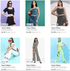 Tokyo Talkies Co-Ords @ Starting ₹181