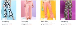 Tokyo Talkies Trousers Upto 84% Off